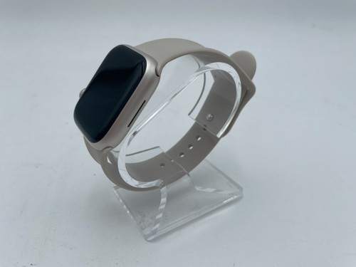 Apple Watch Series 7 - 41 mm - A2475 - Starlight - GPS uniquement - avec bracelet - Photo 10 sur 11