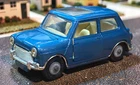 Lovely Vintage Corgi Toys BMC Mini Cooper S Blue Metallic 1:43 Scale SU849