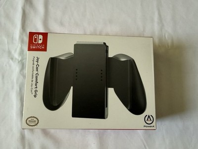 PowerA Joy-Con Comfort Grip Ergonomic Controller Grip for Nintendo Switch, Black