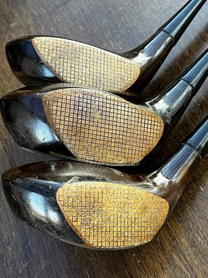 1930’s Wilson Helen Hicks Set: Woods, Irons, 2 Putters: One Wood Shaft Mallet. - Image 2 of 4