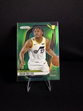 Panini 2024-25 Prizm Isaiah Collier #227 Utah Jazz Green Prizm Rookie NBA Card