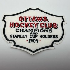 Ottawa Senators Patch Stanley Cup Holders 1904 Hockey Club Champions Large