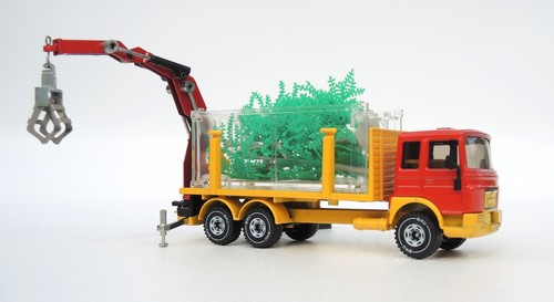RARE 1/55 scale diecast SIKU mobile tree trimming MAN truck Very Cool! - Picture 14 of 17