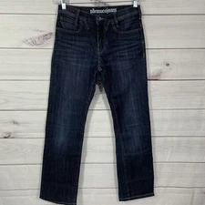 Parasuco Straight Bootcut Jeans Mens (Actual Size 29X32.5) Blue Casual.