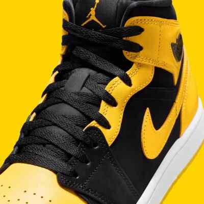 Nike Air Jordan 1 ブラック/イエロー　パラン 国内8月23日/9月20日/10月1日発売予定】ナイキ エアジョーダン 1