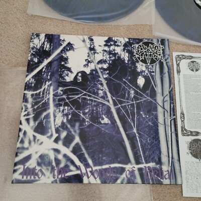 Thou Shalt Suffer Into Woods  ORIG1PRESS vinyl 2 LP mayhem emperor marduk 