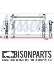 "FITS VOLKSWAGEN CRAFTER (2006 - 2013) COOLANT RADIATOR ASSEMBLY NIS67156A