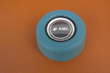 1972-1977 Amx Javelin Gremlin Mint Orig Amc Blue Sport Steering Wheel Horn Cap