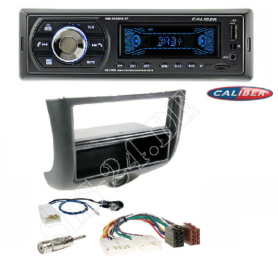 Caliber DAB+ SD USB Bluetooth Radio+Antenne+Blende für Toyota Yaris P1 1999-2003