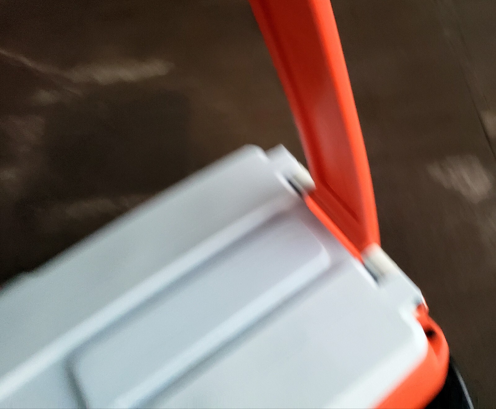 Vintage Gatorade Cooler Wagon 4 Wheels Picnic Buggy Orange Rubbermaid