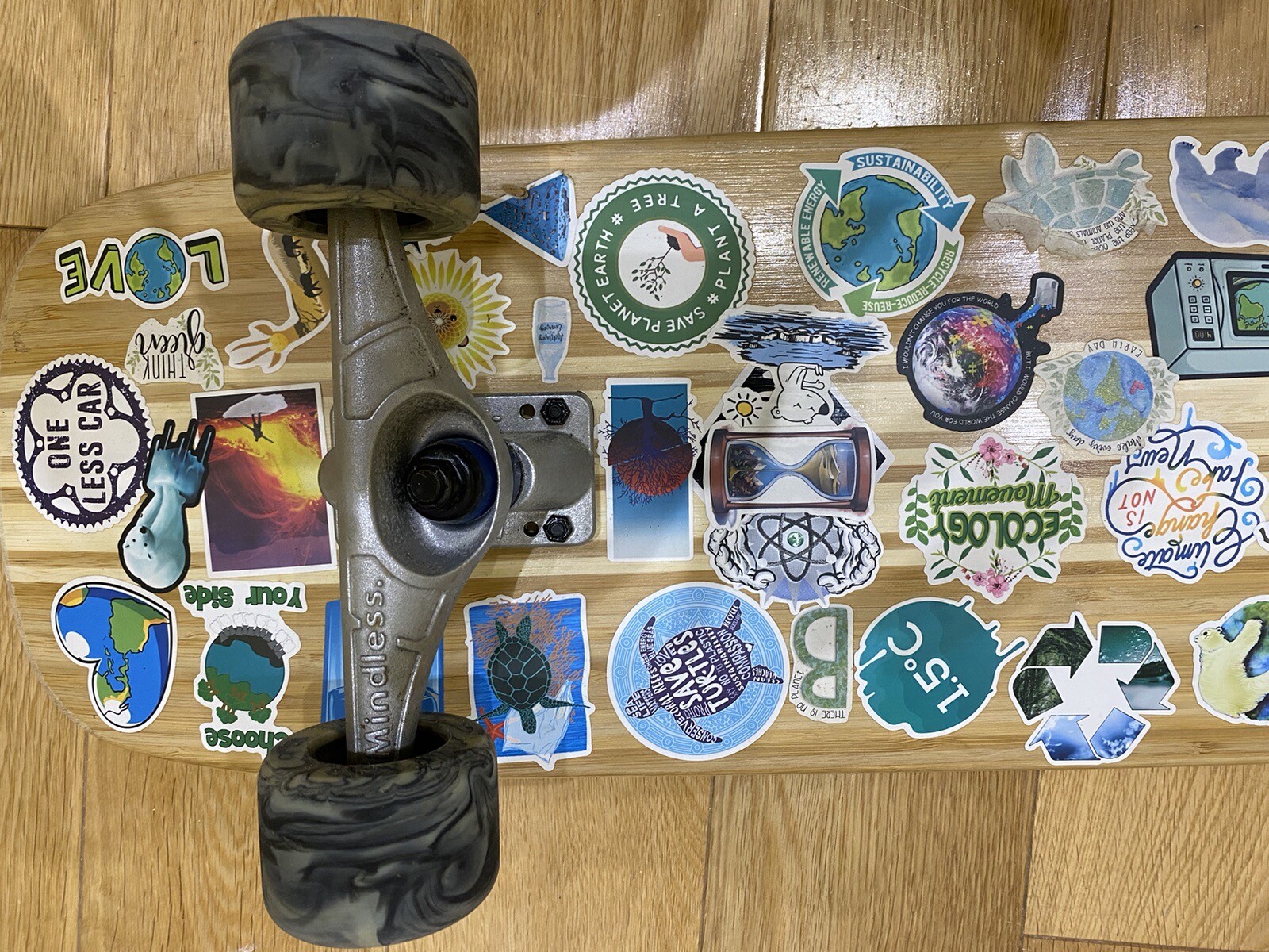 Mindless Longboards Surf Skate, Adults Unisex, Multicoloured (Bamboo