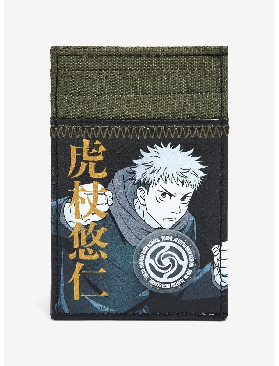 Jujutsu Kaisen Cardholder Splash Card ID Yuji Itadori Sorcerer