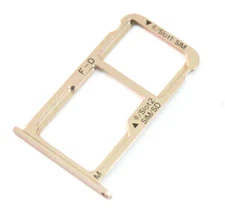 OEM HUAWEI MATE 9 MHA-L29 REPLACEMENT GOLD MICRO SD DUAL SIM CARD HOLDER TRAY
