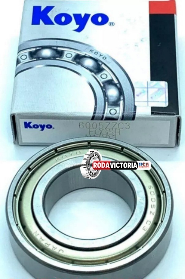 KOYO JAPAN 6005 ZZ C3 Deep Groove Ball Bearing, Metal
