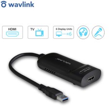 USB 3.0 to HDMI Universal Video Graphics Adapter External Video Card Audio Port