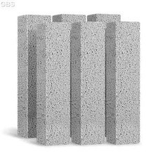 Pumice Stone for Toilet Cleaning Bowl Stick, Powerfully Cleans Hard 6/12 Pack