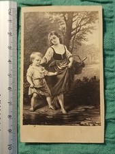 Georg Ludwig Wilhelm Arnould 1843-1913 "Go H nschen" photo painting vintage 1800