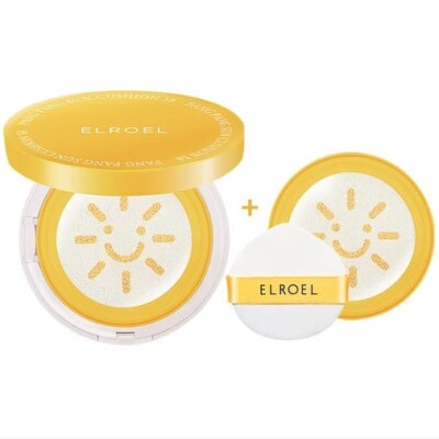 ELROEL Pang Pang Big Sun Cushion Sunscreen SPF50+ PA++++ S8 Full 25g+Refill 25g