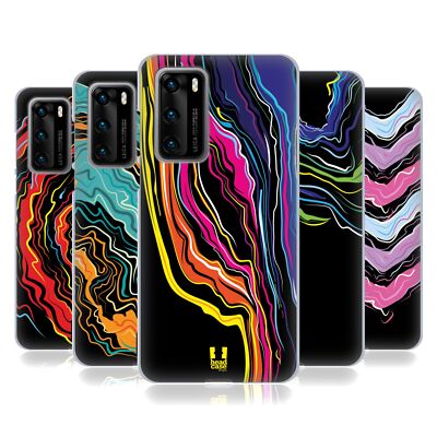 HEAD CASE DESIGNS COLOUR SURGES SOFT GEL CASE FOR HUAWEI PHONES 4
