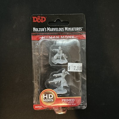 Dungeons & Dragon D&D Nolzur's Marvelous Miniatures: Human Female Monk 90008 D