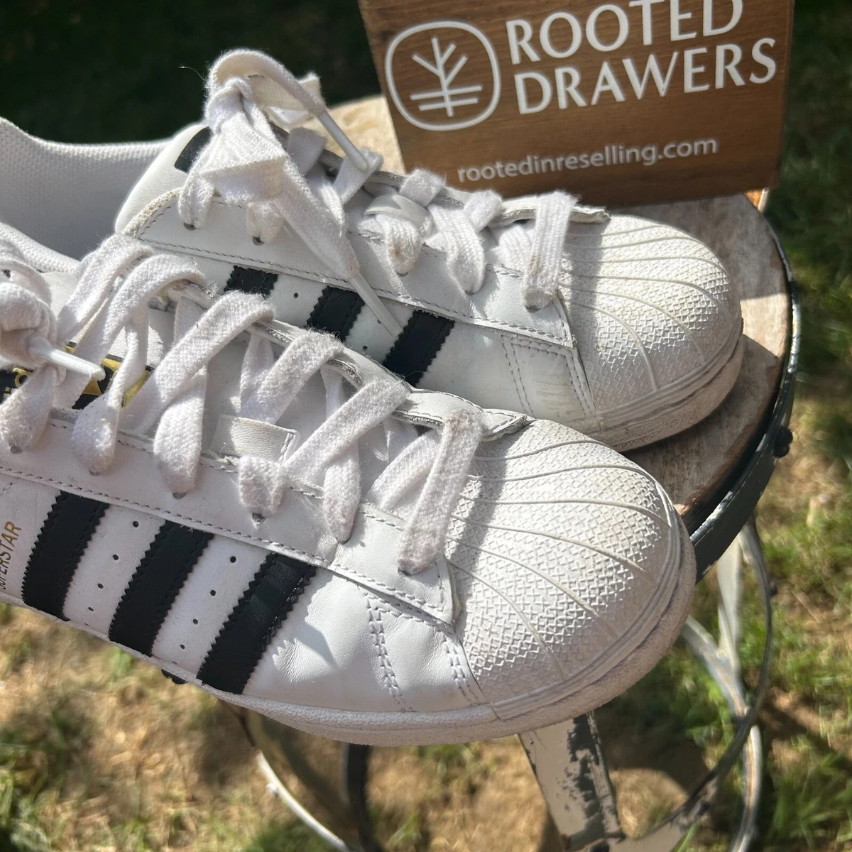 Superstar lace-up 3-stripes® clearance sneakers