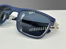 Ic Berlin Sunglasses Men Blue Square Large L Five O Navy NP:499  