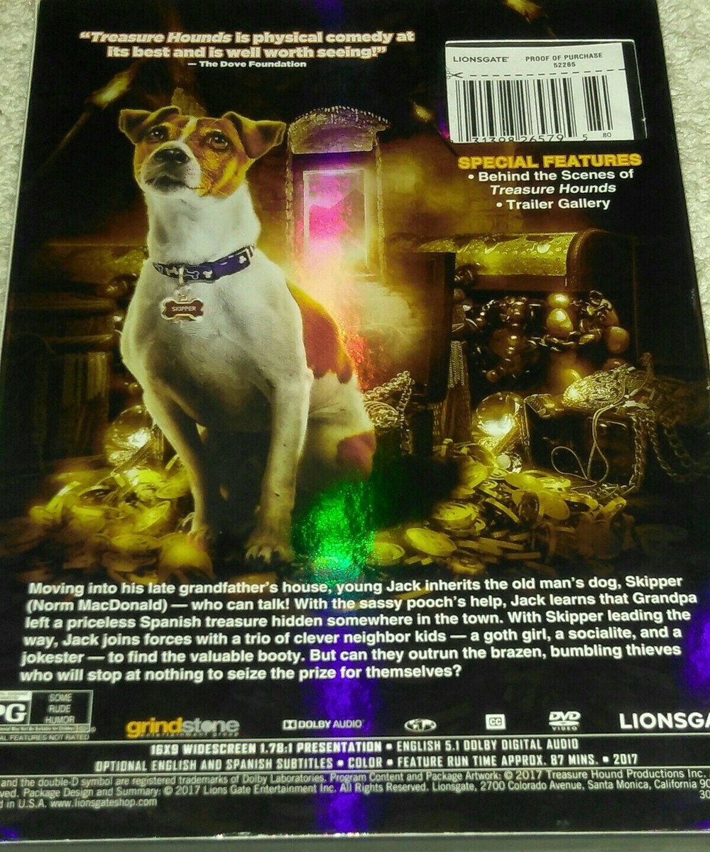 TREASURE HOUNDS DVD 31398265795| eBay