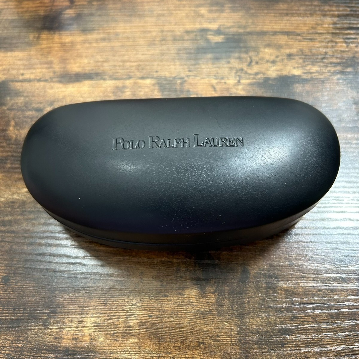 Polo Ralph Lauren Black Hard Shell Case sun eye Glass Case- 440