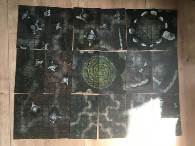 GameMastery Map Pack Ancient Forest Floor Tiles für Pen and Paper / D&D