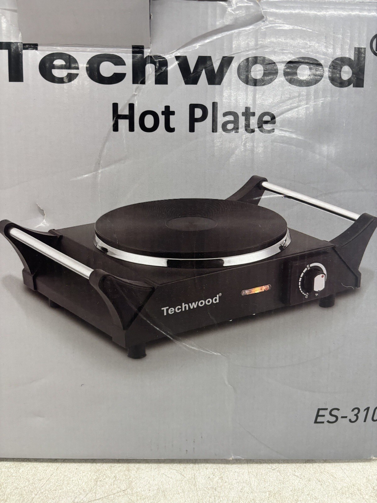 Techwood Hot Plate Portable Electric Stove 1500W Countertop Single Burner 7.5” eBay