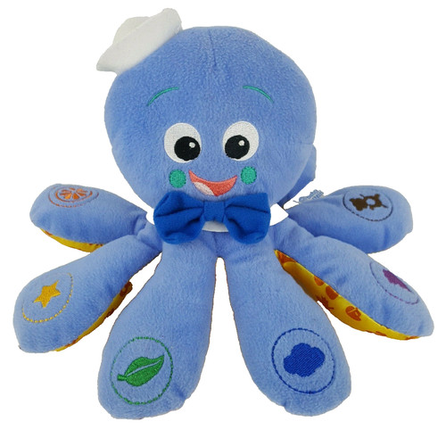 Baby Einstein Talking Tri-Lingual Teaches Colors Developmental Baby Toy Octopus