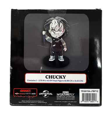 Culturefly Chucky 4.5 Inch Vinyl Figure Child's Play Halloween