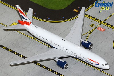 GJBAW2117 GeminiJets 777-200ER 1/400 Model G-YMMS British Airways