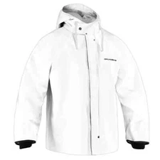 Grundens 10022-100-0017 NEW Men's Brigg Jacket 44 Cotton-Poly White SIZE XXL