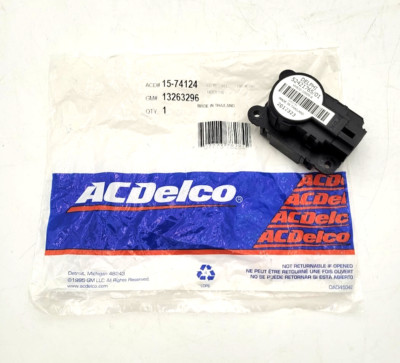 NEW OEM ACDelco HVAC Air Inlet Door Actuator - 13263296 | eBay