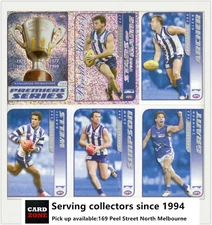Popular--2006 ESP AFL Sticker Base Team Set Nth. Melb (8)