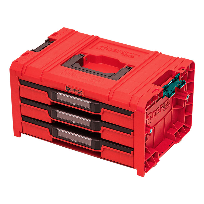Caisse à outils Qbrick System PRO Drawer 3 avec tiroirs modulaires