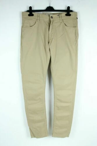Pantalons beiges Zara pour homme