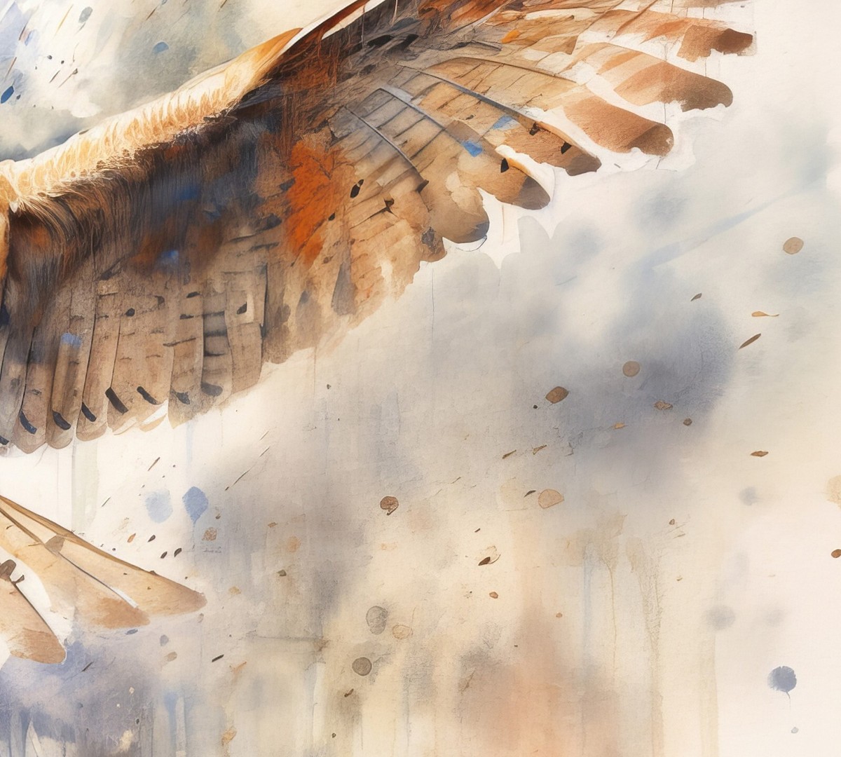 Simon Rudd Landscape Illustration Art Costumes Art Prints Barn Owl Watercolor Print By Simon ...