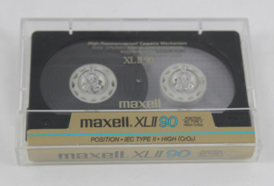 Maxell  XL II C90 MC Audio Kassette  Gebraucht Sehr gut #SK