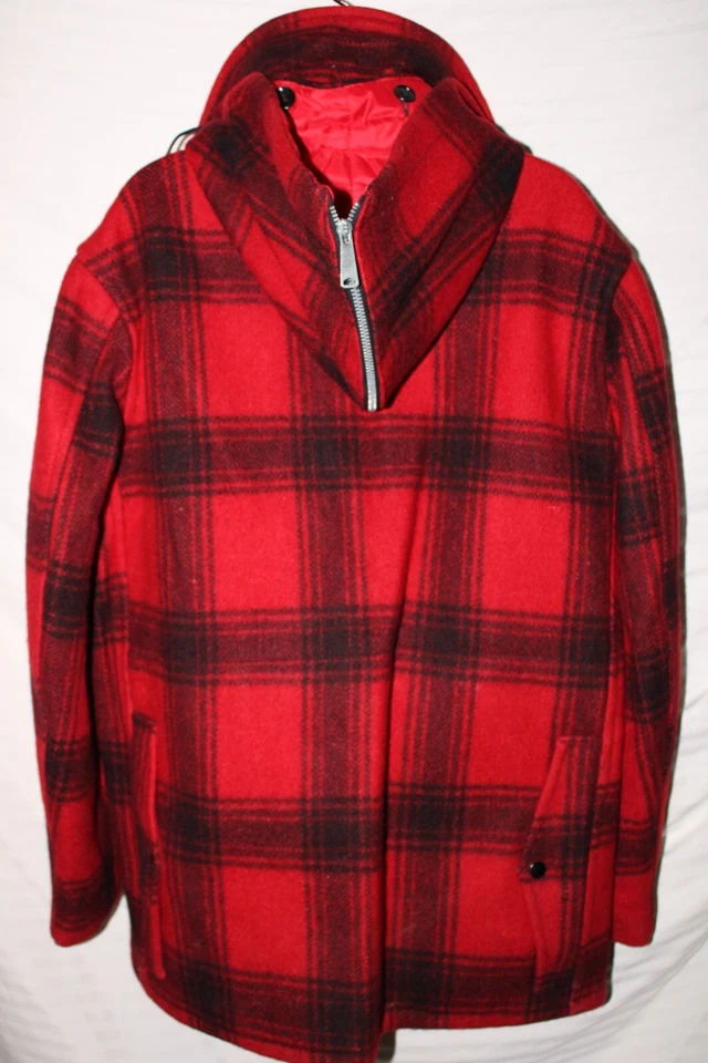 Foremost Hunting Clothing by Penney's Red Buffalo Plaid Coat & Pants - Image 3 of 4