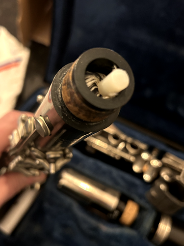 Clarinetto Buffet Crampon Paris articolo BC2540-5 Buf np B-12 B-Flat SN: 682821 - Foto 13 di 24