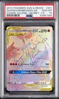 2019 POKEMON SUN & MOON COSMIC ECLIPSE FULL ART/CHARIZARD & BRAIXEN GX PSA 10