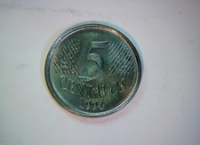 Brazil 1994 5 Centavos Brazil 2nd Cruzeiro (cruzeiro) 5 Centavos Coin