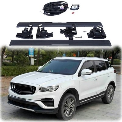 LED Light Deployable Electric Side Step Fits For Geely Boyue Pro 2020-2026