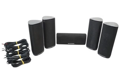 ✅5x Harman Kardon SAT-TS11 BQ Lautsprecher Boxen Schwarz✅ - Bild 1 von 4