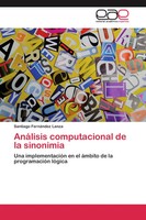 Santiago FernáNdez Lanza | AnáLisis Computacional De La Sinonimia | Taschenbuch