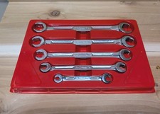 Snap On Rxh 5pc Sae 14 - 1316 Chrome Double End Flare Nut Wrench Set Wtray