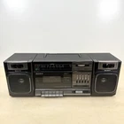 Vintage Sony CFS-1000 Boombox 1980s AM/FM Radio Cassette Player READ DESCRIPTION