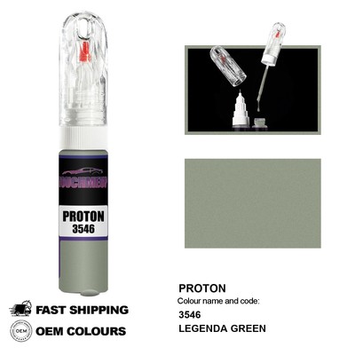 Für Proton Legenda Grün 3546 Ausbesserungsstift-Set zur Reparatur von...